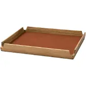 Lind DNA Airy tiikkitarjotin square S Nupo nature