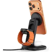 Satechi wireless charging stand - 3-in-1 foldable Qi2 - 25 watt