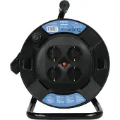 Nordic Quality Kaapelikela safety plug, h05vv-f 3x1,5mm², 25m