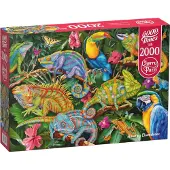 CherryPazzi Amazing Chameleons 2000p palapeli
