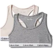 Calvin Klein 2Pk Bralette - Multi/patterned - 164-170
