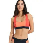 Roxy Active Colorblock Top - Red - S