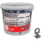 AWTOOLS Laatan kulmamääritin AW30366; 1,5 mm; 7-15 mm; 400 kpl.