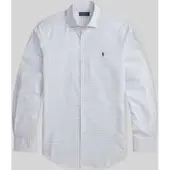 Ralph Lauren Slim Fit Stretch Poplin Shirt - Blue - L