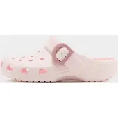 Crocs Classic Clog Buckle Women's, vaaleanpunainen