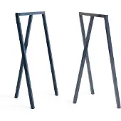 HAY Loop Stand Frame jalustin 95 cm 2-pakkaus Deep blue