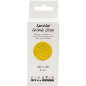 Creativ Company - Speckled Ceramic Glaze 999-1060 C Opaque Yellow Haze - 60ml