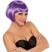 Widmann Chanel-peruukki, violetti - Värikkäät peruukit