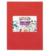 Colorations - Foam Sheets Red 10 pcs.
