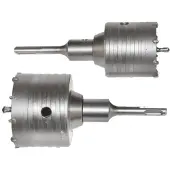 AWTOOLS Reikäsahasarja AW43435; SDS-Plus; TCT; 65-80x100; 2 kpl.