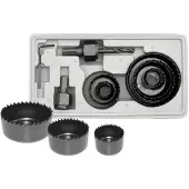 AWTOOLS PUUN REIKÄSAHAT / 19-22-25-28-38-44-51-64 mm / 11 OSAN SARJA