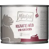 MjAMjAM 6 x 200 g - maukas riista, kani & mustikka