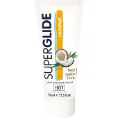 Hot Superglide - syötävä liukuvoide - kookos - 75 ml