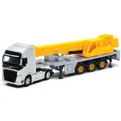 Welly Malli Volvo Fh 500 kuorma-auto nosturilla 1:64