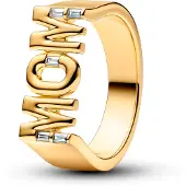 Pandora Moments kullattu MOM sormus 164460C01-48
