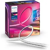 Philips Hue LightStrip Gradient for PC Starter Kit -älykäs LED-valonauha ja Hue Silta, 24-27" näytölle