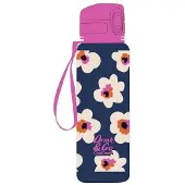 Patio Tritan juomapullo 600ml kukkatytölle