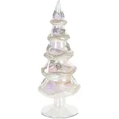 Hobby Hall Eurofirany Christmas Glass Figuuri 10x24 cm Läpinäkyvä