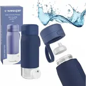 Wessper Sininen suodatinpullo + täyttö bidon 0.5L vesipullo suodattimella.