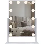 REA LED SEINÄPEILI HOLLYWOOD White 30x40