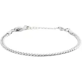 Mockberg Serpentine Chain teräs rannekoru 170+30mm MB1987
