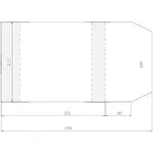 Hobby Hall Säädettävä kansi 237x390mm (50kpl) - Stapel