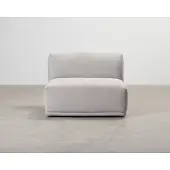 Muuto Connect Soft sohvamoduuli vaaleanharmaa