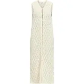 Object Objkitty S/L Re Knit Dress 144 - Cream - M