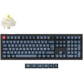 Keychron V6 Max QMK ISO Langaton Mekaaninen Näppäimistö [Gateron Jupiter Banana