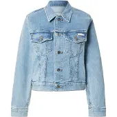 Calvin Klein Jeans Ls Classic Trucker Coastal Light - Blue - L