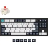 Keychron Q3 Max QMK TKL Langaton Mekaaninen Näppäimistö [Gateron Jupiter Banana
