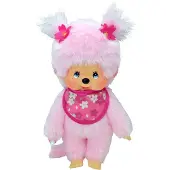 Monchhichi pehmolelu Pink Sakura, 20 cm