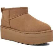 Ugg W Classic Ultra Mini Platform - Brown - 42