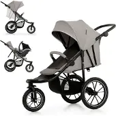 Kinderkraft HELSI 2 Maastorattaat, Grey