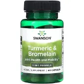 Swanson Health Turmeric & Bromelain