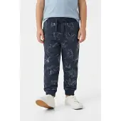 Name it Nmmvaron Aop Swt Pant Unb Noos - Navy - 80