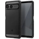 Spigen Sony Xperia 10 VII Rugged Armor TPU-Kotelo - Musta