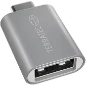 Terratec Connect C1, USB C, USB A, Hopea (251732)