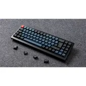 Keychron Q7 70% -mekaaninen pelinäppäimistö, Gateron G Pro Red, Carbon Black