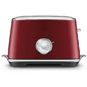 Sage The Toast Select Luxe 2-skivors brödrost STA735RVC4 – 6 program, rostfritt stål, LED progressindikator, Lift & Look (velvet red)