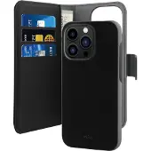 Puro Iphone 14 pro max eco-leather wallet, black