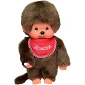 Monchhichi Pehmolelu -poika, Classic, punainen 20 cm