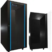 Extralink Rack cabinet 27U 600x800mm standing black