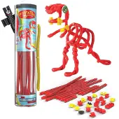Spaghetteez Pehmeät dinosaurusten rakennustikut 34 kpl