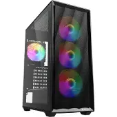 Sharkoon Gehaeuse VK4 Rainbow ATX 1xGlas schwarz (4044951044108)