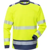 Fristads High vis t-paita lk 3 7724 THV Huomiokeltainen/Laivastonsininen M