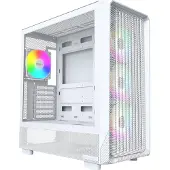 Montech X5 -miditornikotelo ikkunalla ja RGB-valaistuksella, musta
