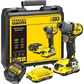 Stanley Iskumutterinväännin SFMCF830D2K-QW; 18 V; 2x2,0 Ah akku