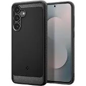Spigen Samsung Galaxy S25 FE Rugged Armor TPU-Kotelo - Musta