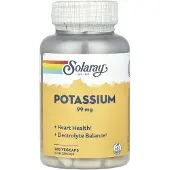 Solaray , Kalium, 99 mg, 200 VegCaps